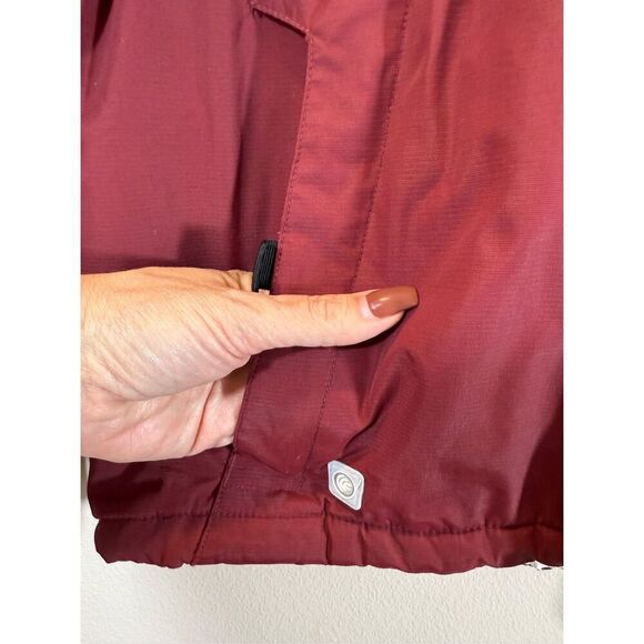 Columbia BaseTRX Convert Snowboard  Ski  Burgundy & Gray Jacket Coat Men's Small - Picture 3 of 16